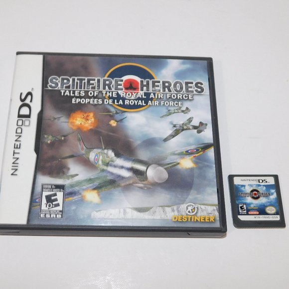 2007 Nintendo DS Spitefire Heroes Tales of the Royal Air Force Game - Picture 1 of 7
